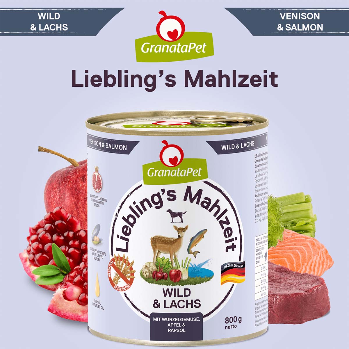 GranataPet Liebling's Mahlzeit Wild und Lachs kaufen bei ZooRoyal