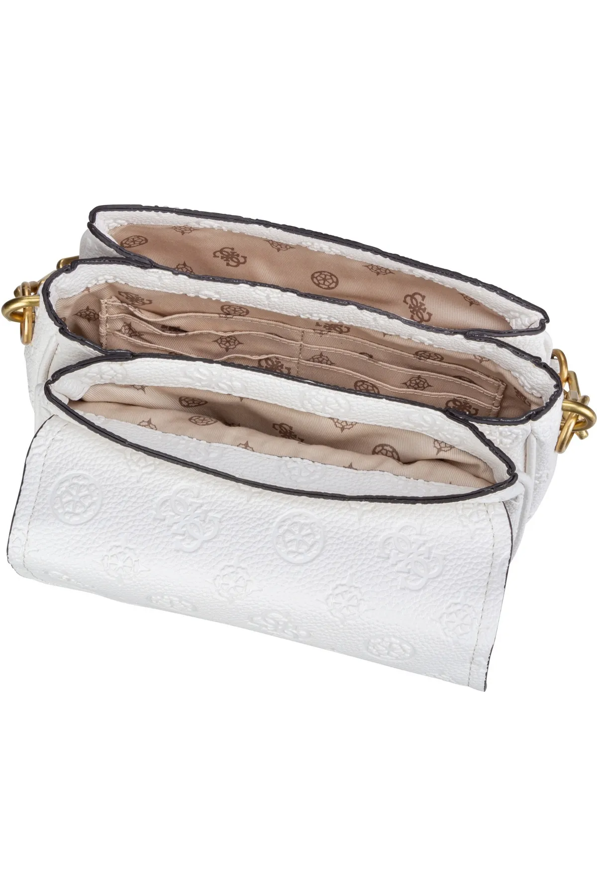 Guess  Umhängetasche Izzy Peony Trible Compartment Flap