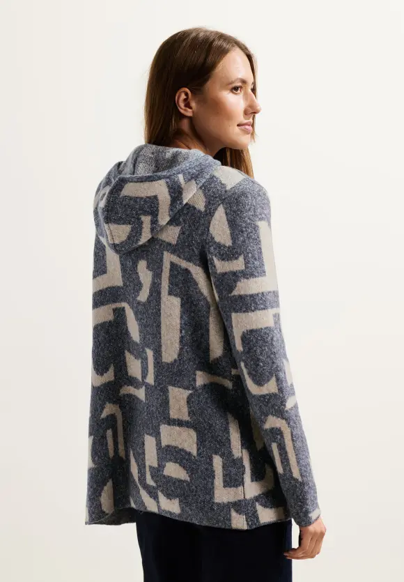 CECIL Jacquard Cardigan