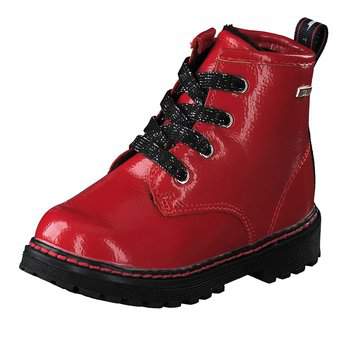 Tom Tailor Schnür Boots in rot