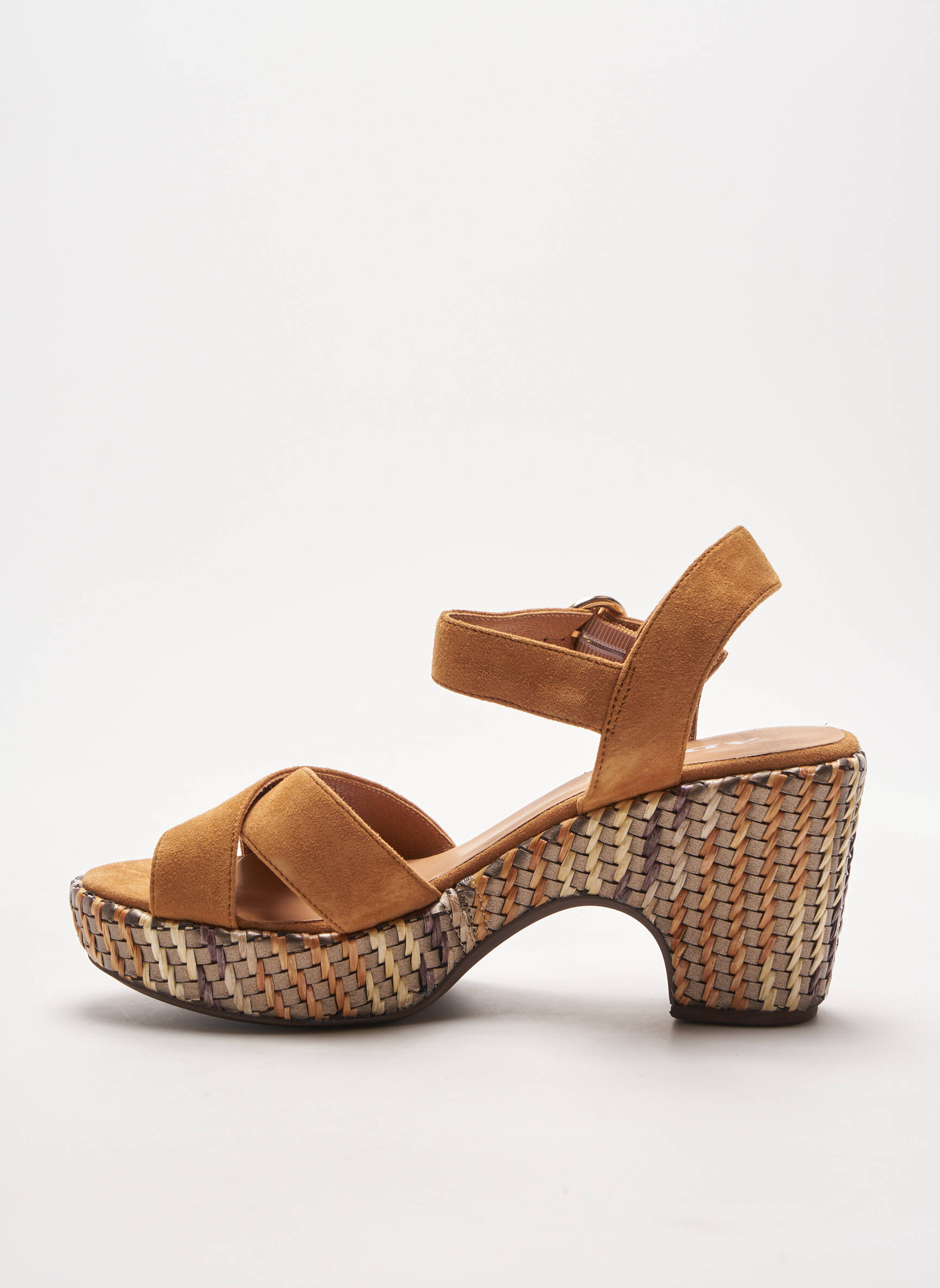 Adige Sandales Nu Pieds Femme couleur marron