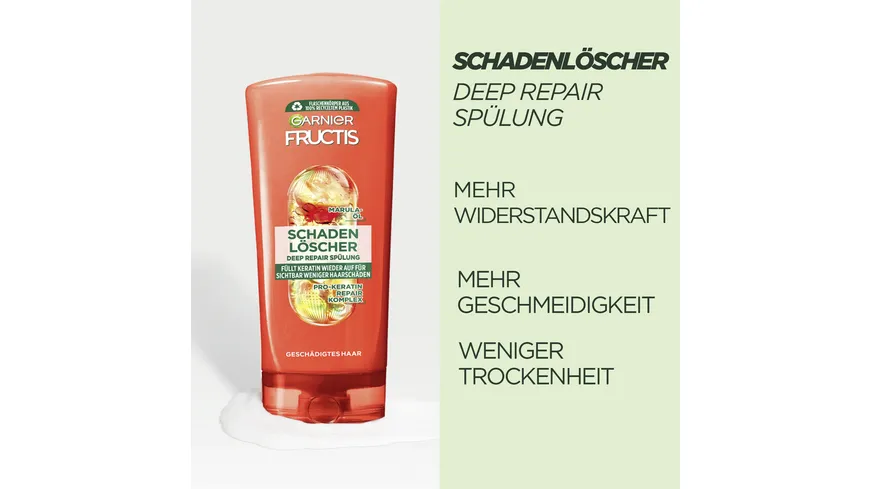 Garnier Fructis Spülung Schadenlöscher für stark geschädigtes Haar 250 ml