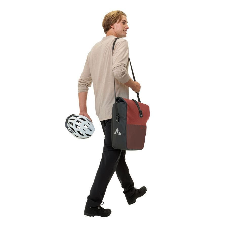 Aqua Back Color Single Fahrradtasche, recyceltes Hauptmaterial
