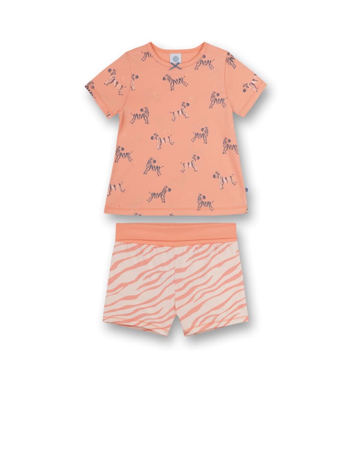 Sanetta Schlafanzug in Orange günstig kaufen