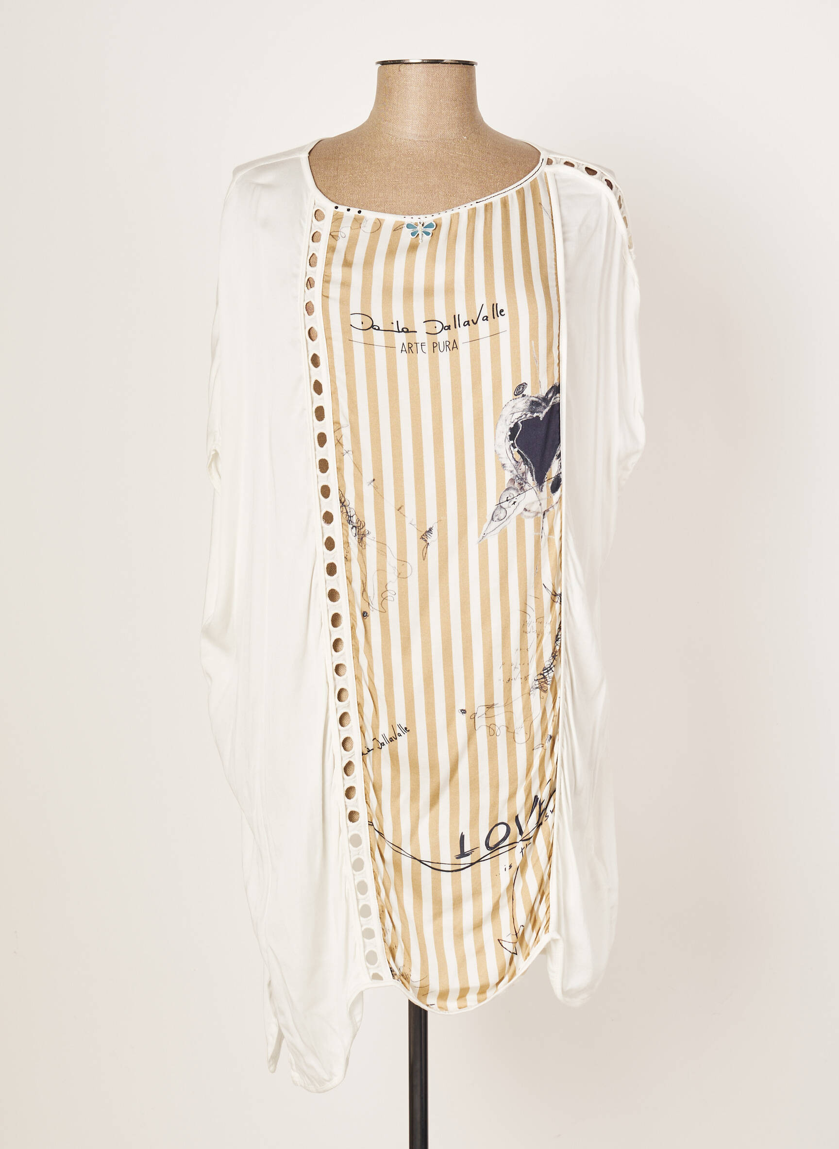 Arte Pura Tuniquemanchecourte Femme couleur beige