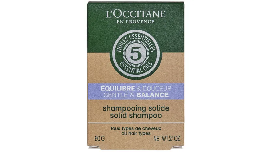 L'OCCITANE EN PROVENCE Sanfte Ballance Festes Shampoo 60 g
