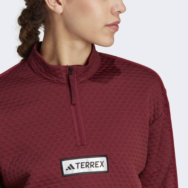 adidas TERREX Utilitas Half-Zip Fleecejacke Sweatshirt Damen