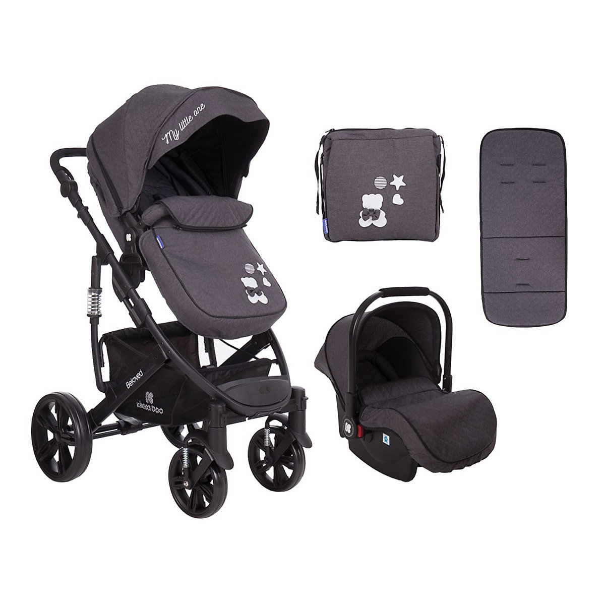 Kombikinderwagen 3 in 1 Beloved Kombikinderwagen