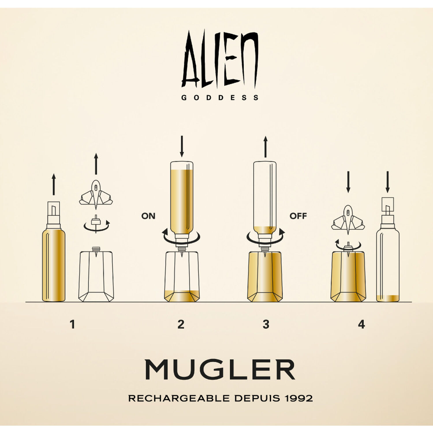 Mugler Alien Goddess Eau de Parfum Intense