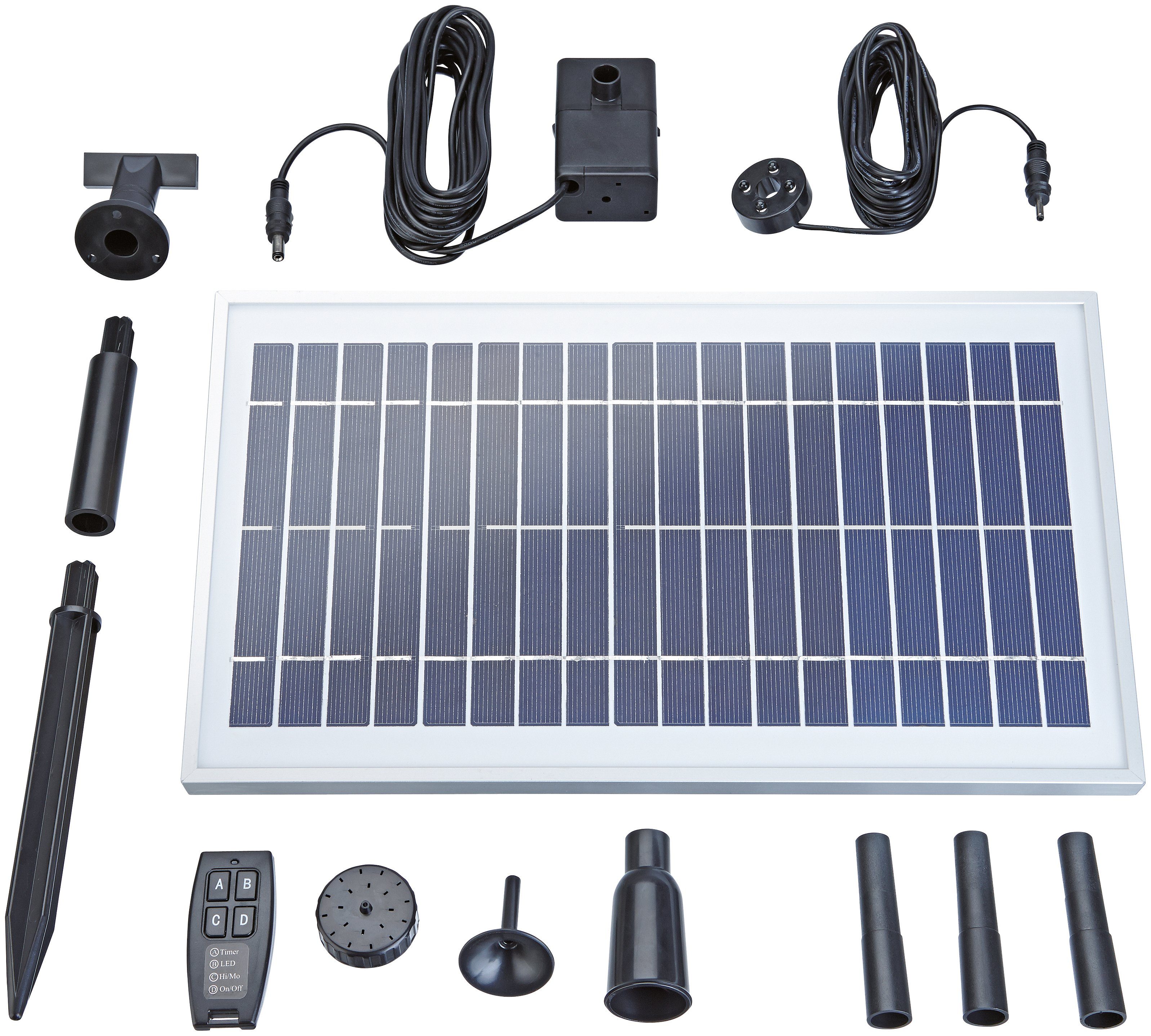 Pontec Solarpumpe PondoSolar 600 Control, 600 l/h
