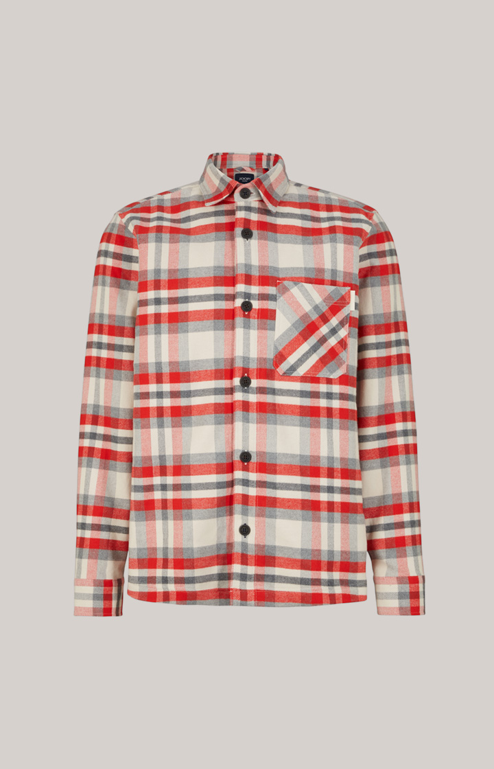 Flanell-Hemd Harvi in Rot/Beige kariert