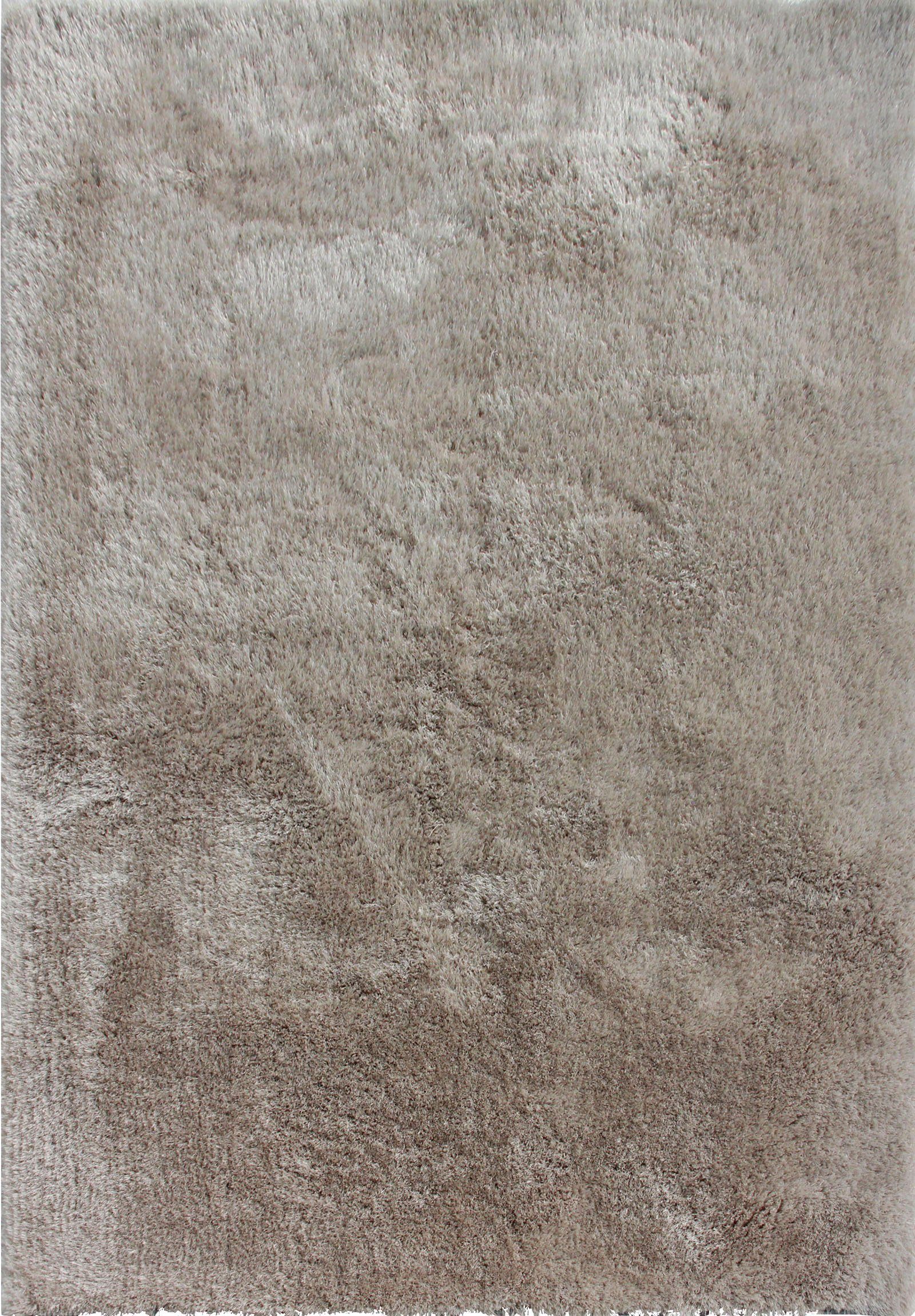 Hochflor-Teppich Lagos, Leonique, rechteckig, Höhe: 45 mm, Mikrofaser Teppiche, flauschig, einfarbig, Wohnzimmer, Schlafzimmer