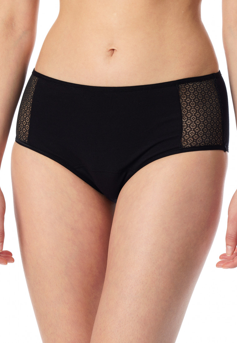 Perioden-Panty Spitze schwarz - Secret Care