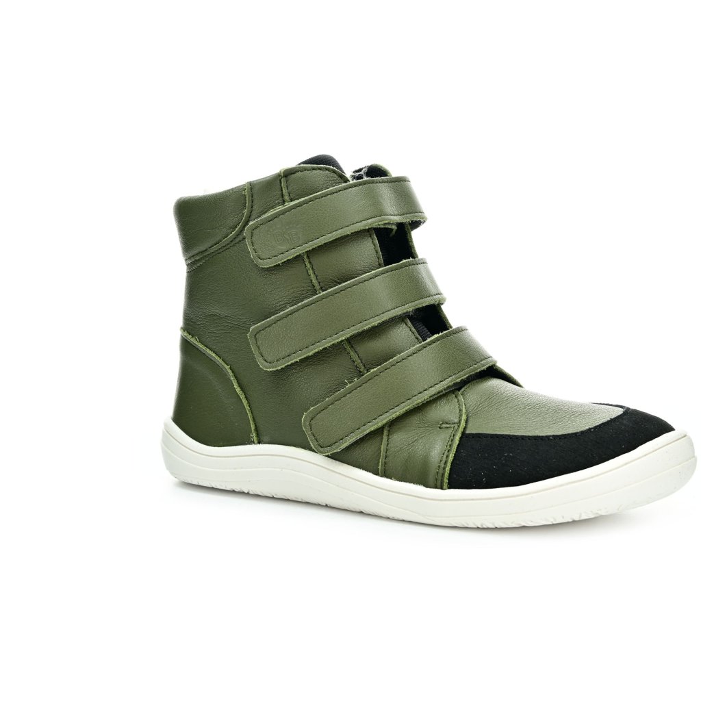 Baby Bare Febo Winter Bosco (mit Membran/Asfaltico) Barfußstiefeletten