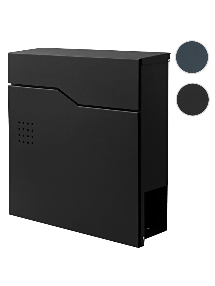 MCW Briefkasten B30 mit Zeitungsfach, Schwarz günstig kaufen onesize