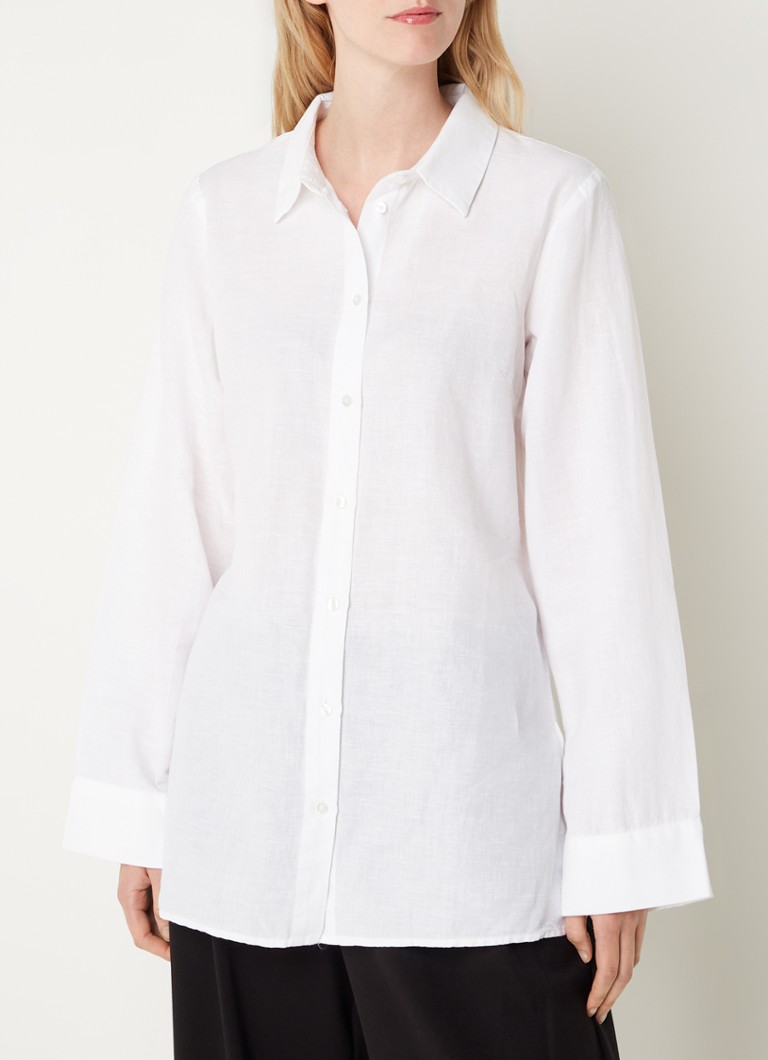 MSCH Copenhagen Mirilla blouse in linen blend