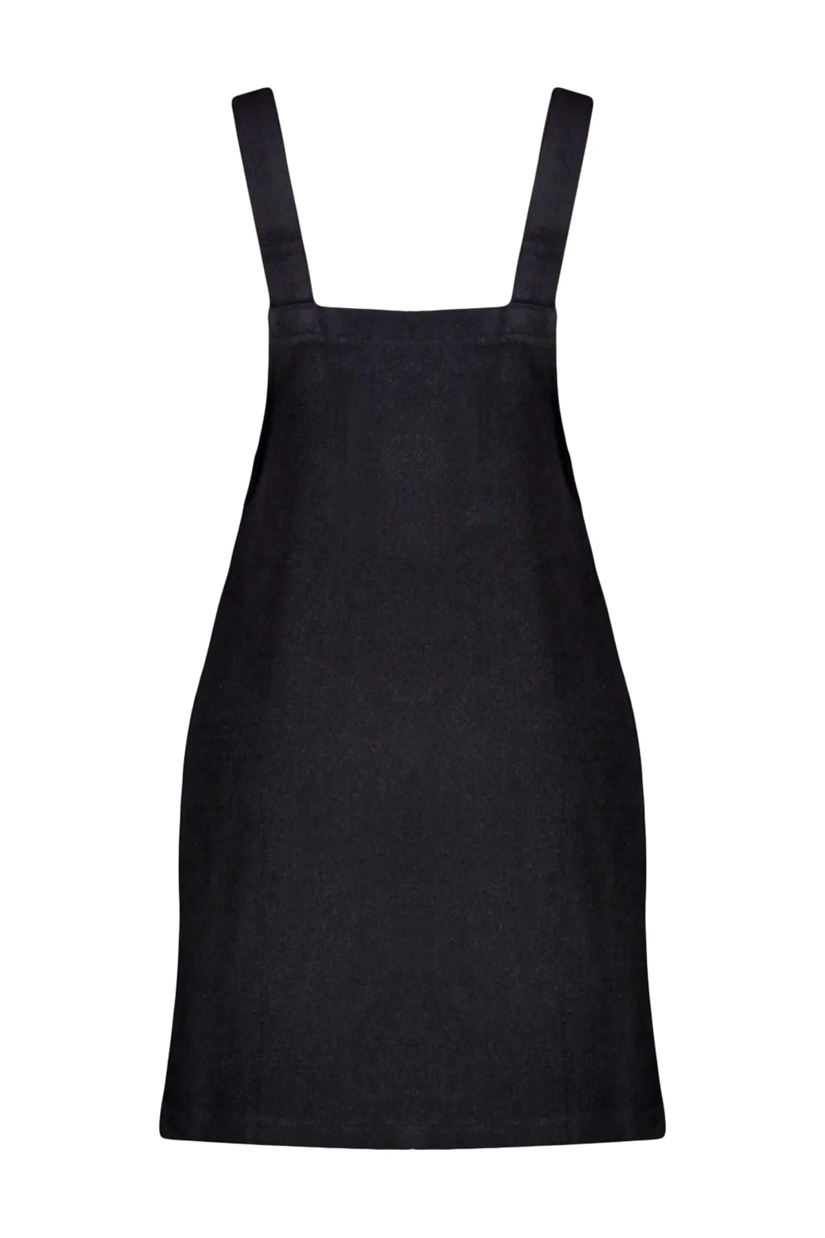 Trendyol Collection  Schwarzes Mini-Gilet-Webkleid TWOAW20EL2134