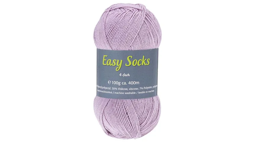 Sockenwolle Easy Socks 4-fach 100 g 42 - hyazinth