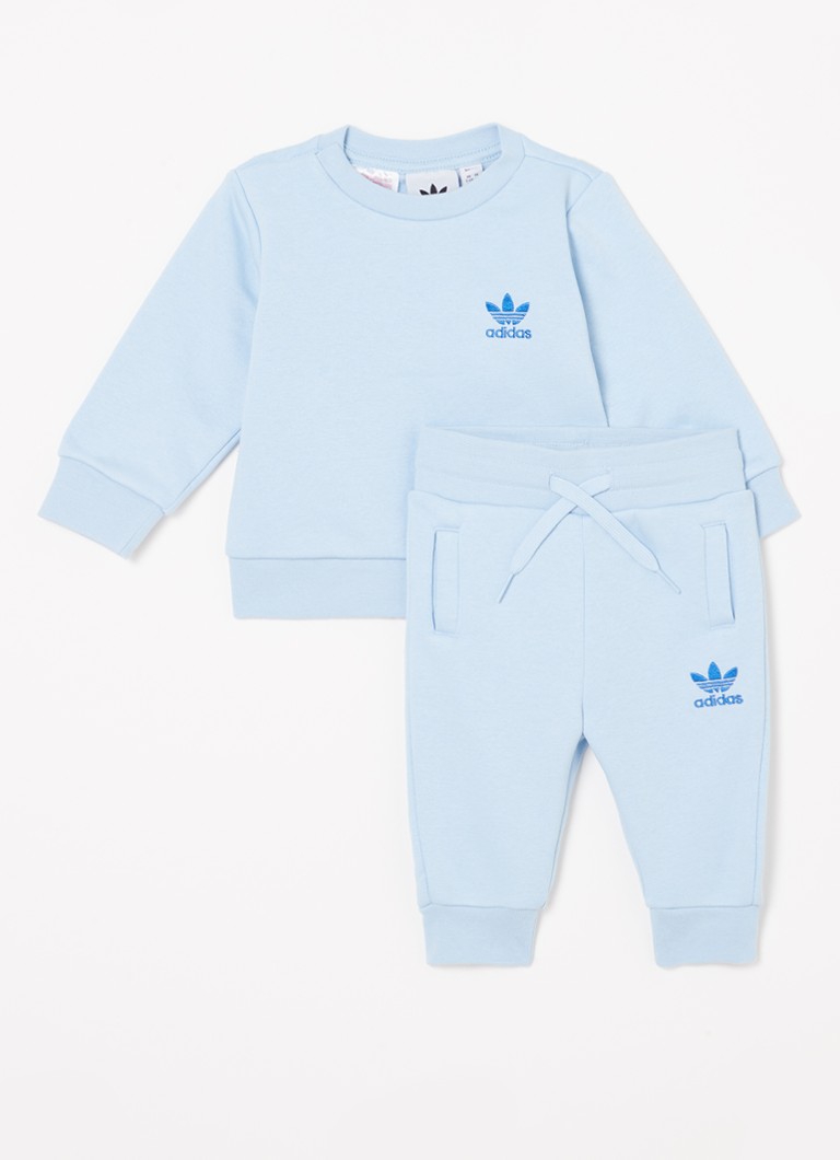 Dvoudílná sada svetru a tepláků Adidas Crew