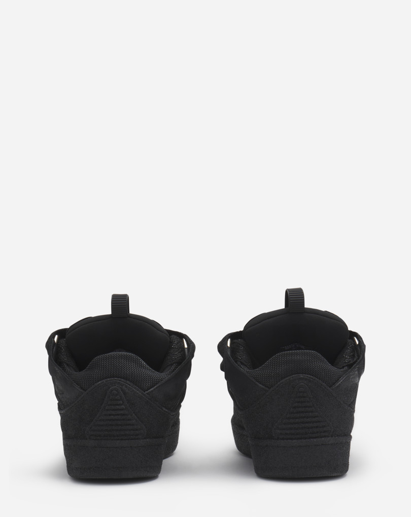 SNEAKERS CURB EN CUIR