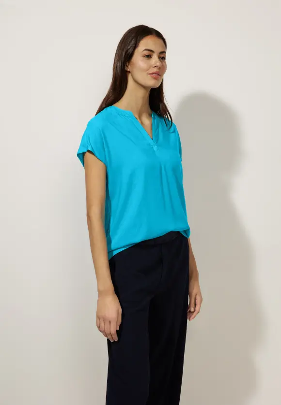 Street One Blusenshirt in Unifarbe