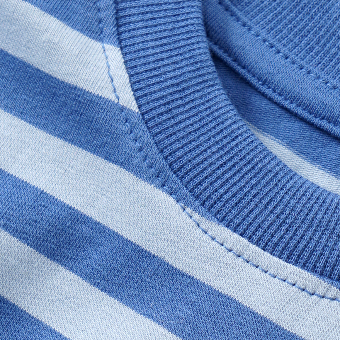 Kinder Langarmshirt mit Blockstreifen