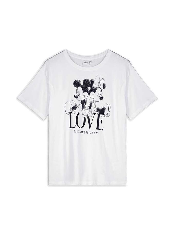 T-Shirt - Mickey Mouse und Minnie Mouse