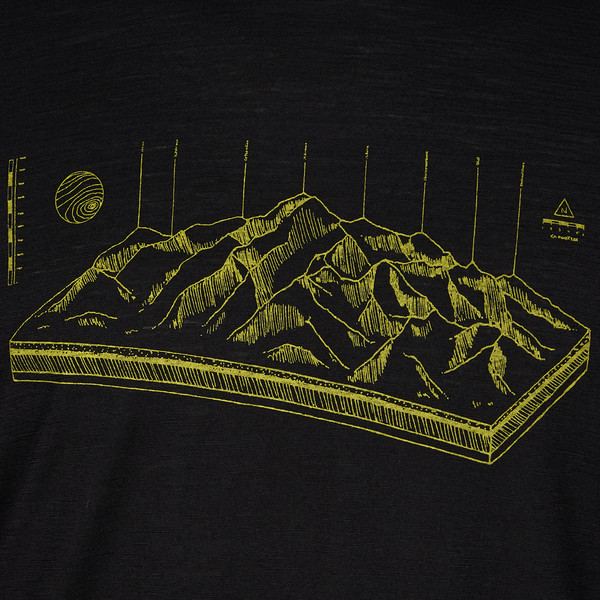 M MERINO 150 TECH LITE II LS TEE ALPS 3D Herren - Langarmshirt