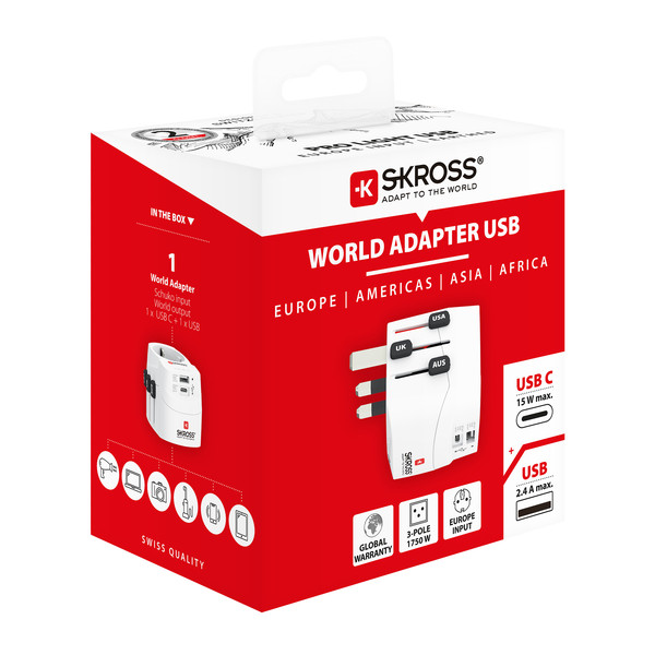 PRO LIGHT USB AC - Reisestecker