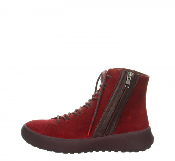 KUSABI Sneaker high - Merlot/Kombi