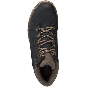 Remonte Schnür Boots in blau