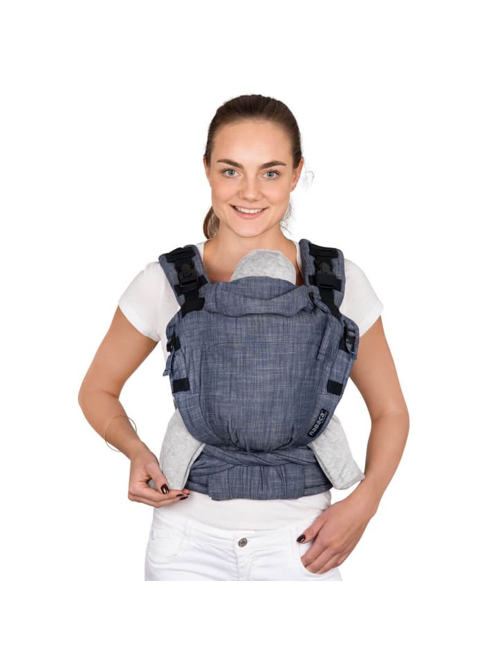 Hoppediz Babytrage Nabaca Basic-Set in Denim günstig kaufen onesize