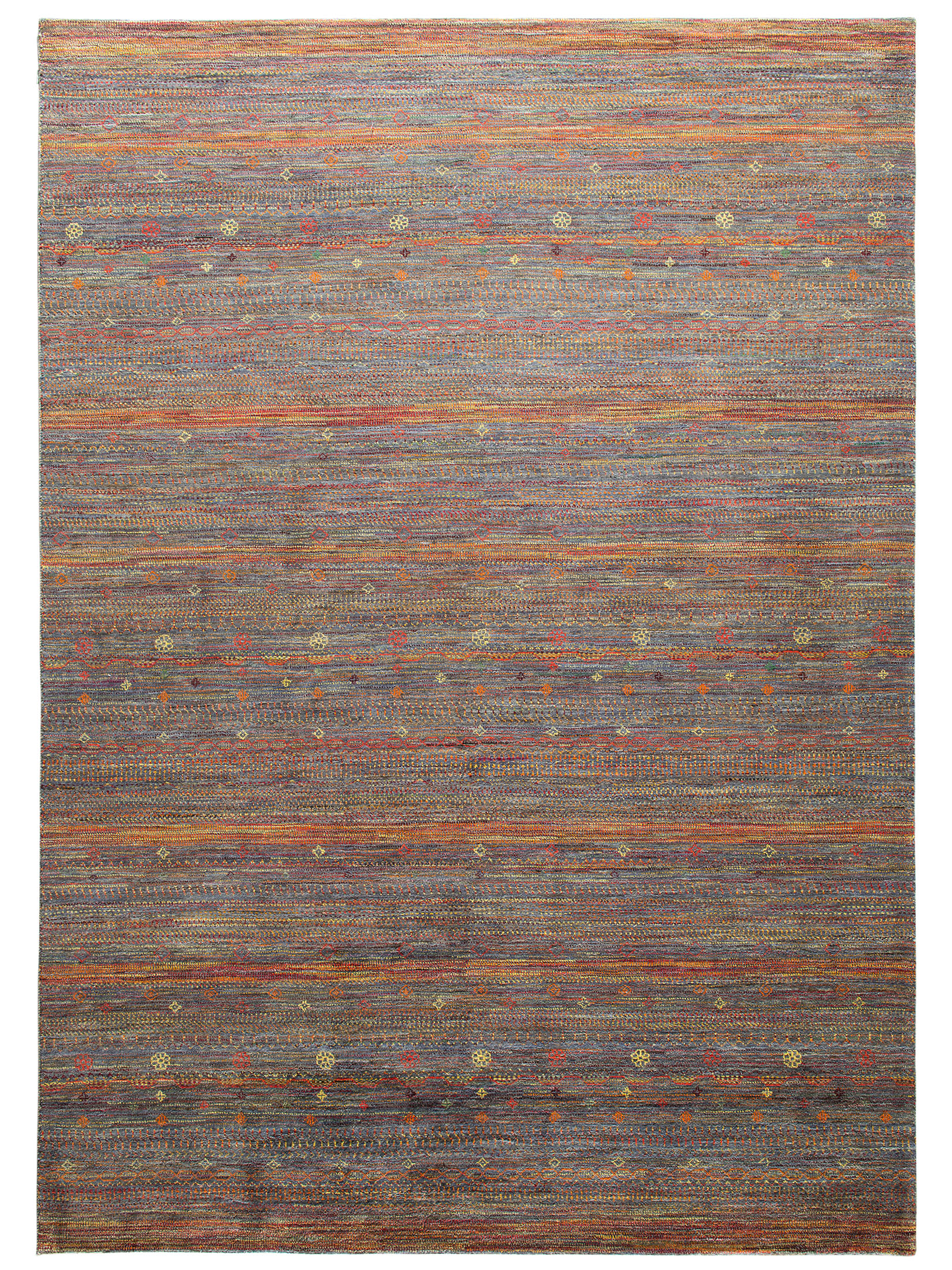 Contemporary Gabbeh ca. 251 x 356 cm, Unikat / Einzelstück