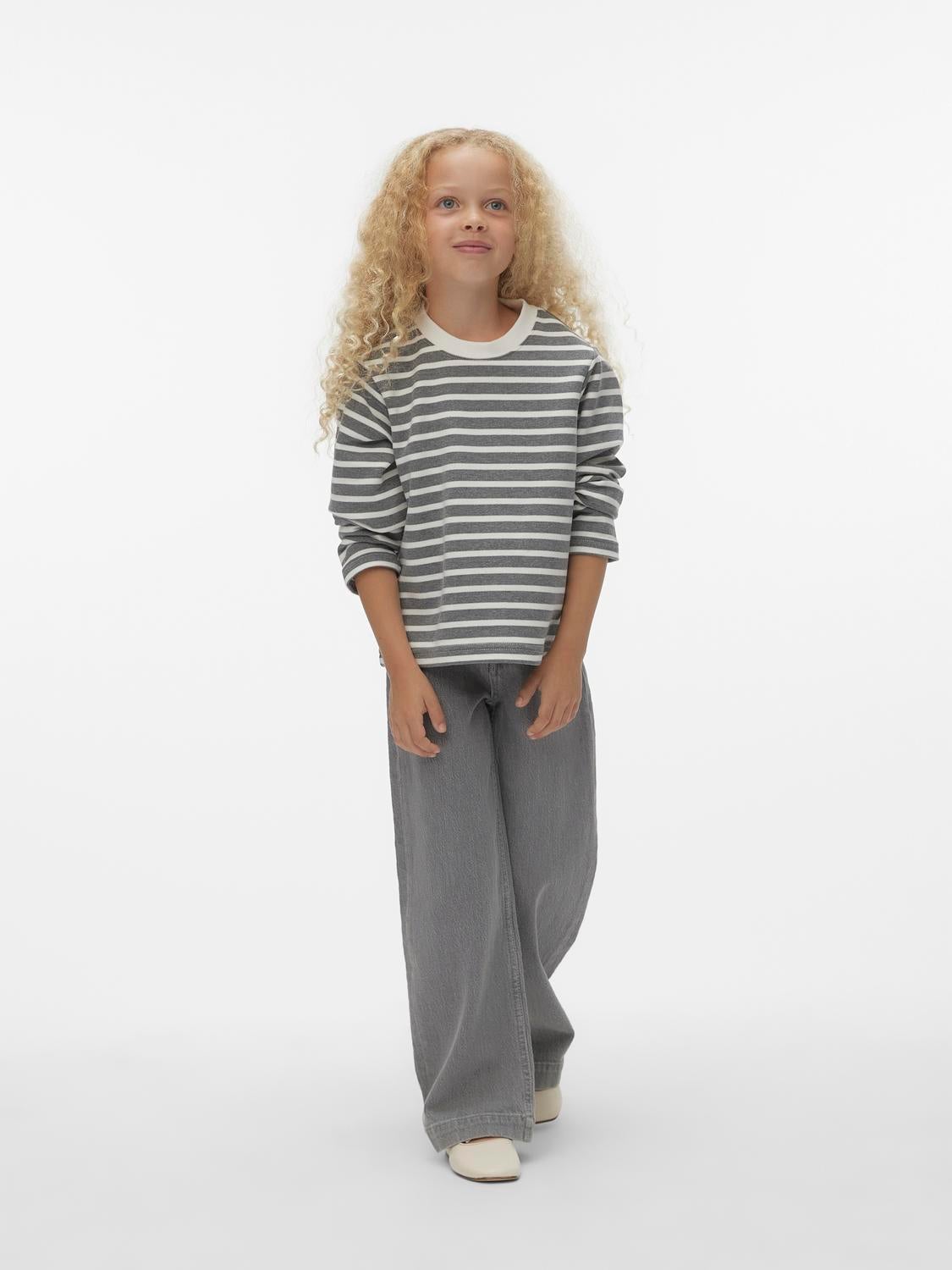 VMKENYA Hohe Taille Weit geschnitten Jeans