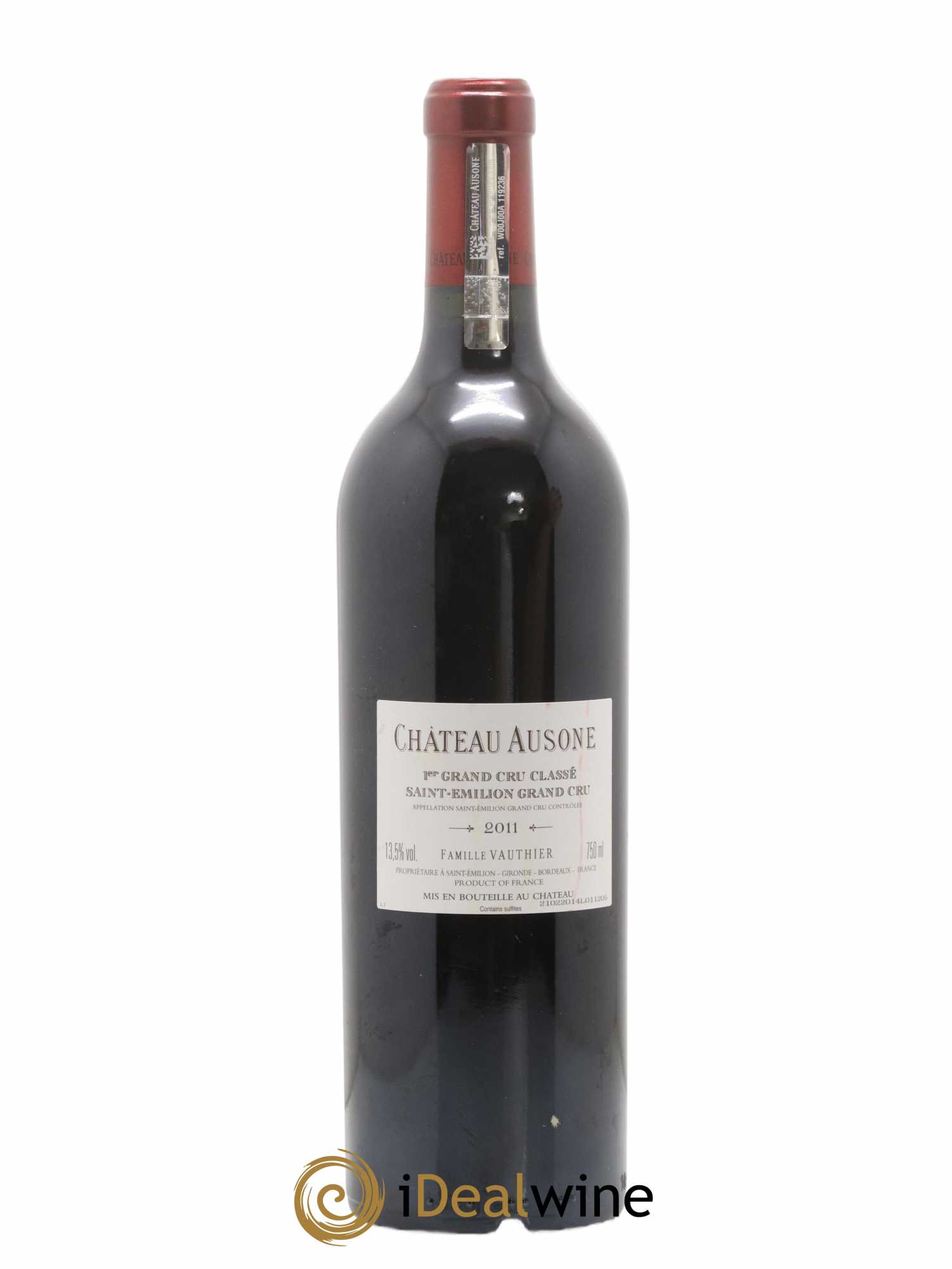 Château Ausone 1er Grand Cru Classé A  2011 - Lot de 1 Bouteille