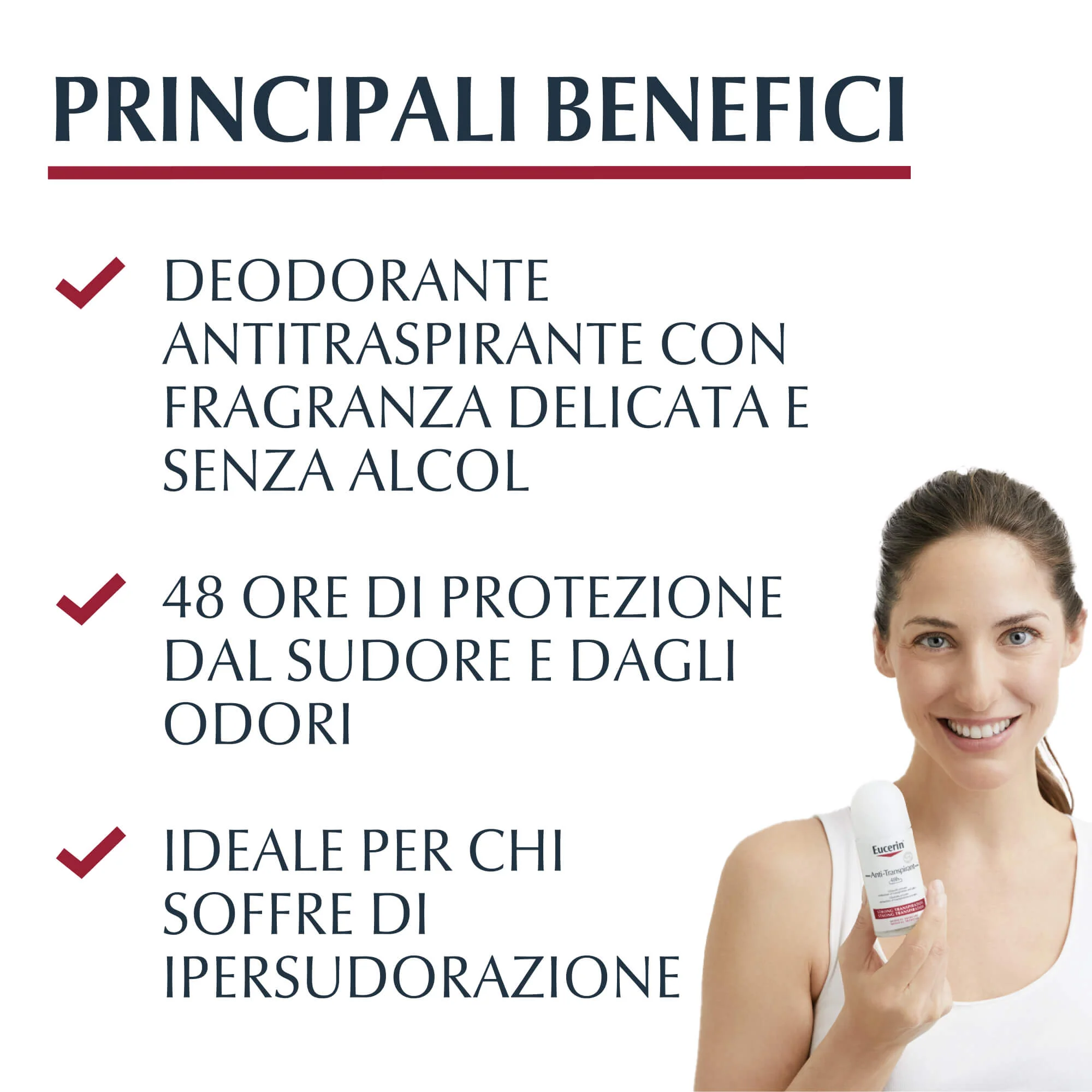 Desodorantes e Antitranspirantes 48h Roll-on Anti Transpirante - Desodorante roll-on