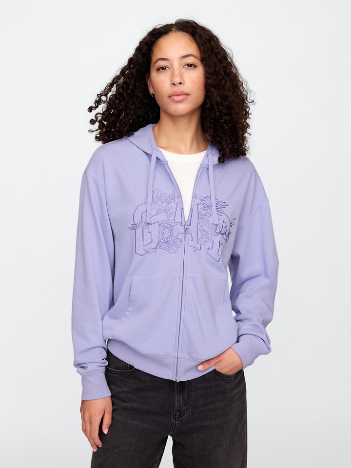 GAP Sweatjacke in Flieder günstig kaufen
