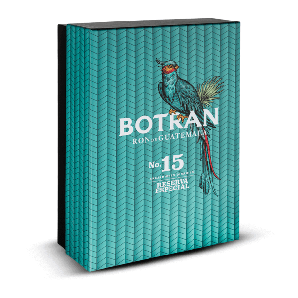 Coffret Botran 15 ans + 2 Verres