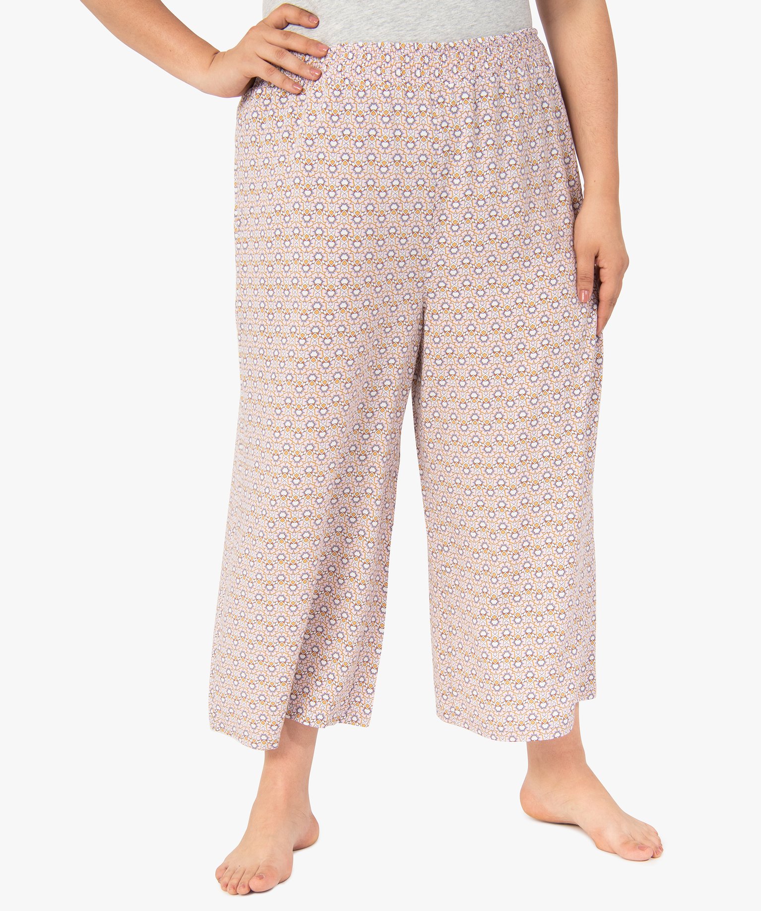 Pantalon de pyjama femme imprimé imprime | GEMO
