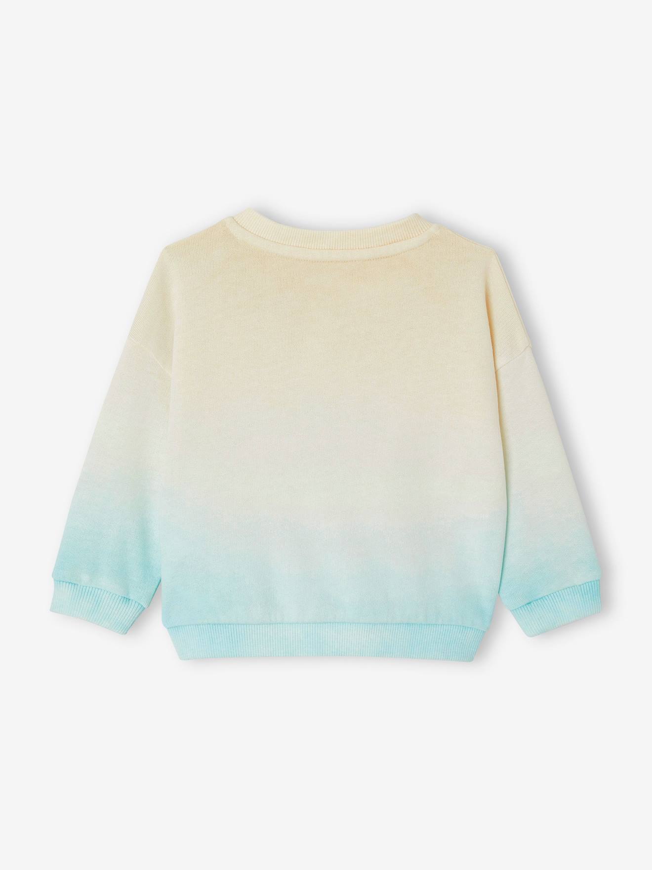 Vertbaudet Baby Sweatshirt mit Recycling-Polyester - himmelblau
