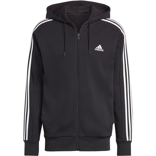 HERREN KAPUZENSWEAT ESSENTIALS FRENCH TERRY 3-STREIFEN