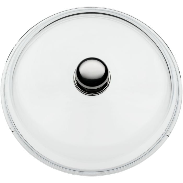 Silit Glasdeckel mit Edelstahlgriff, 28 cm