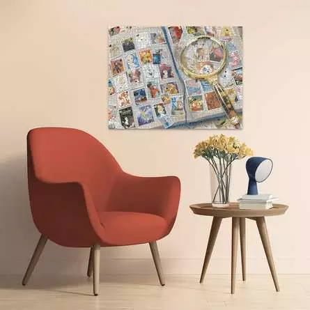 Puzzle 2000 Teile - Meine liebsten Briefmarken