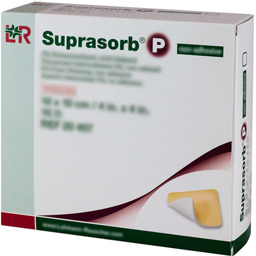 SUPRASORB P PU-Schaumv.nicht klebend 10x10 cm  10 St  Verband