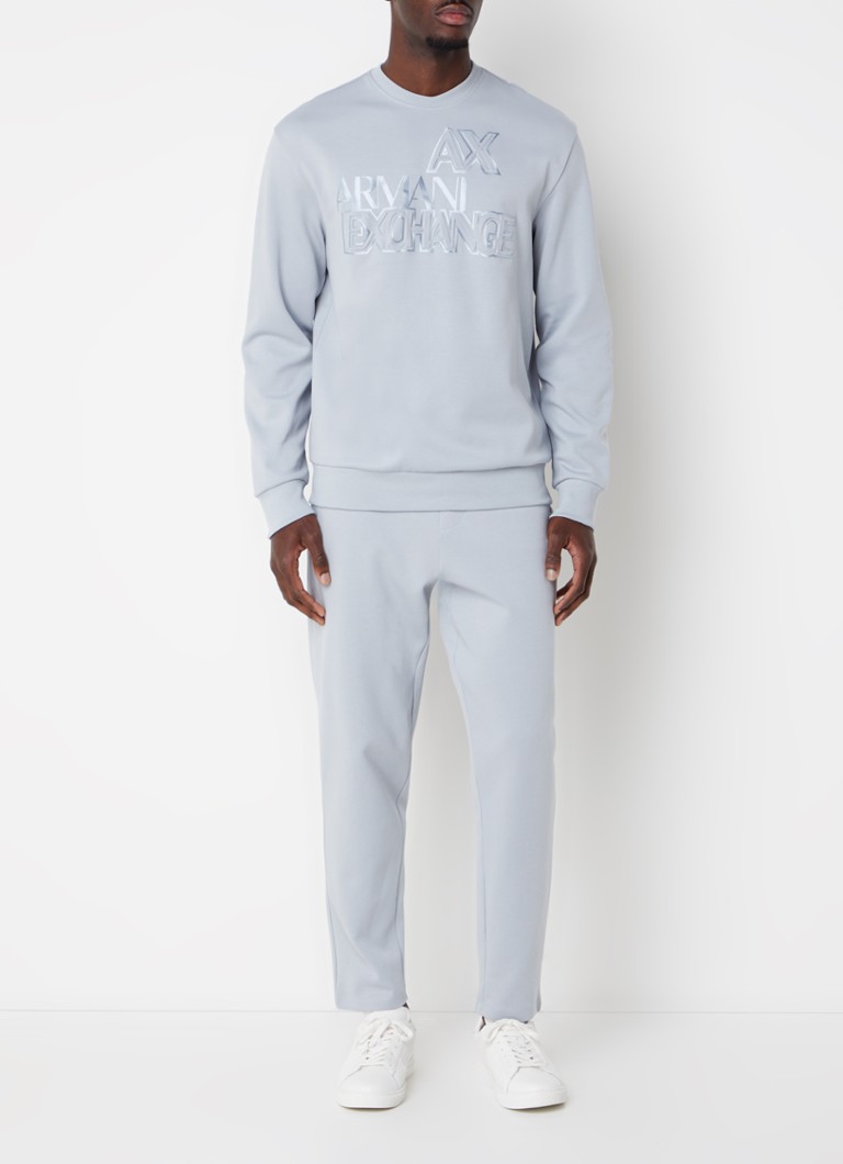 Maglione Armani Exchange con logo stampato in 3D