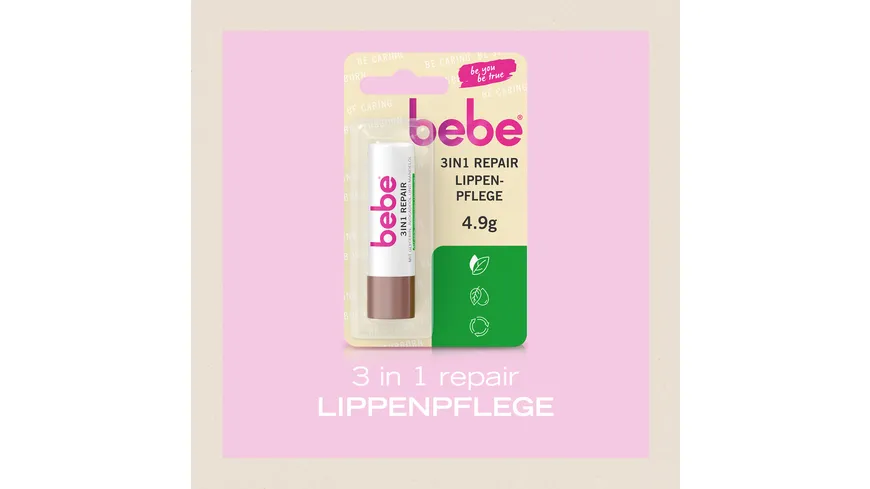 bebe Lippenpflege 3in1 Repair 4.9 g