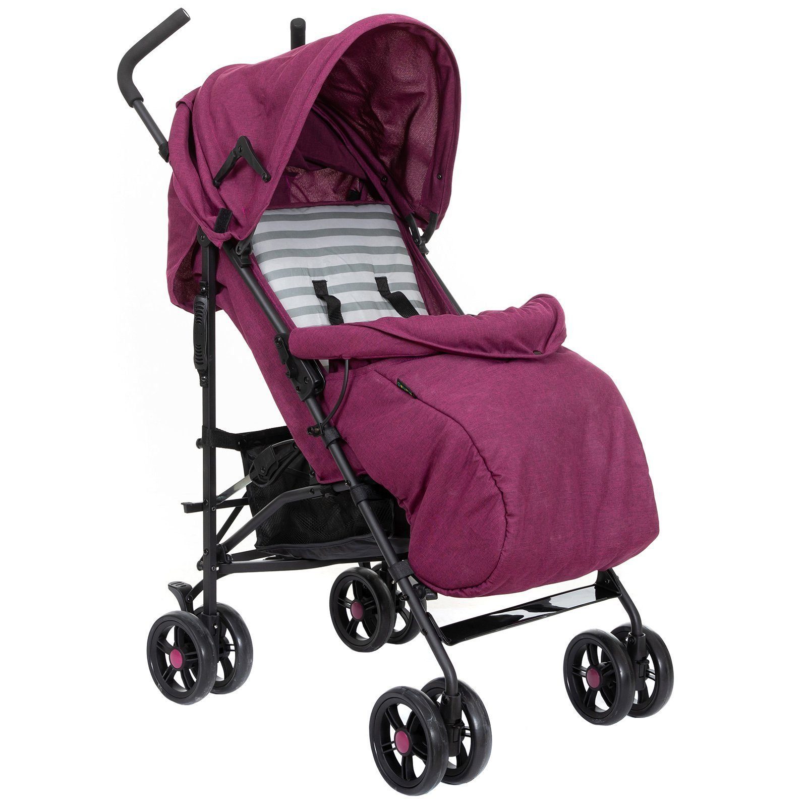 Sayoyo Kinder-Buggy Sayoyo Kinderwagen, ab 6 Monate bis 15kg, Lila
