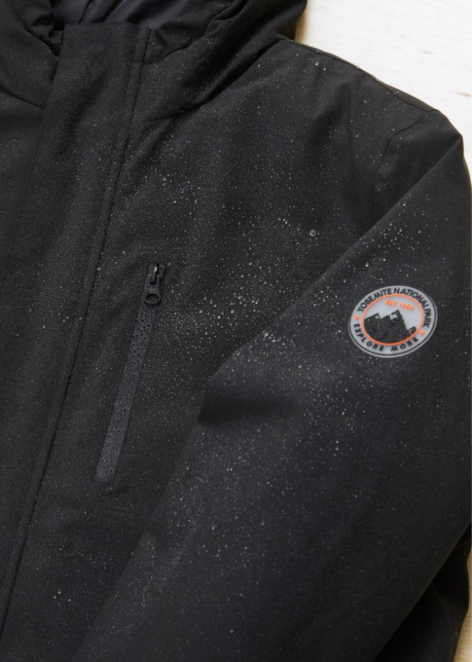 Hybrid-Thermo-Outdoorjacke mit Steppfutter