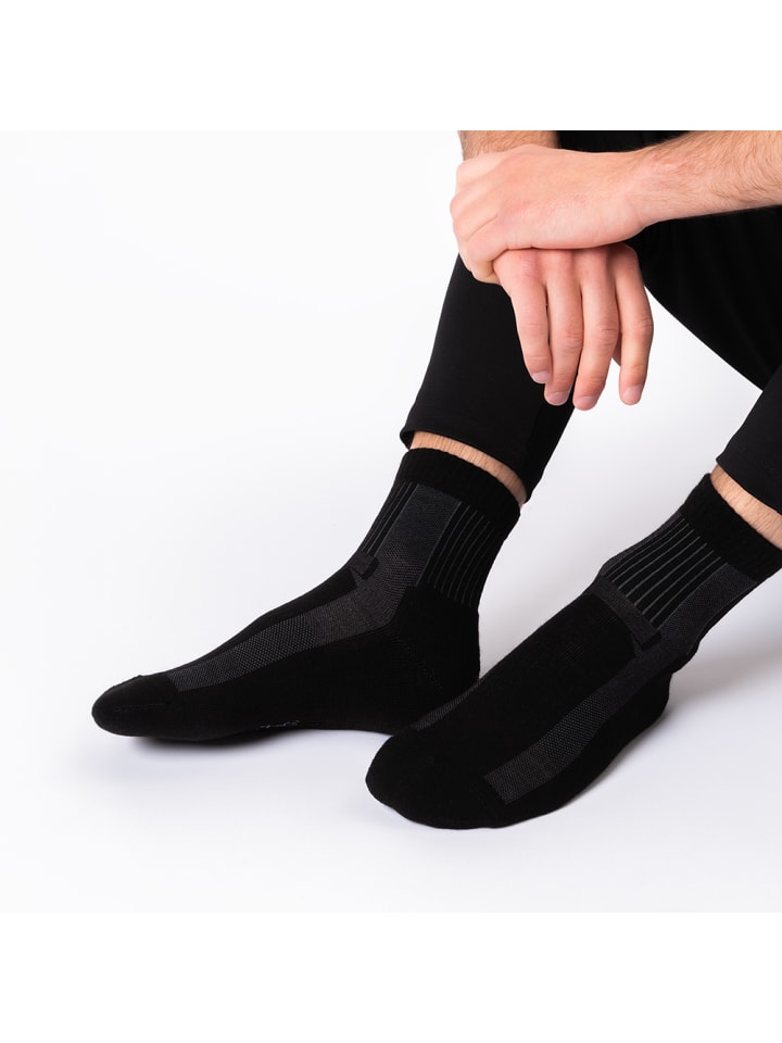 Occulto 3er Pack Merino Wandersocken Makalu in Schwarz günstig kaufen