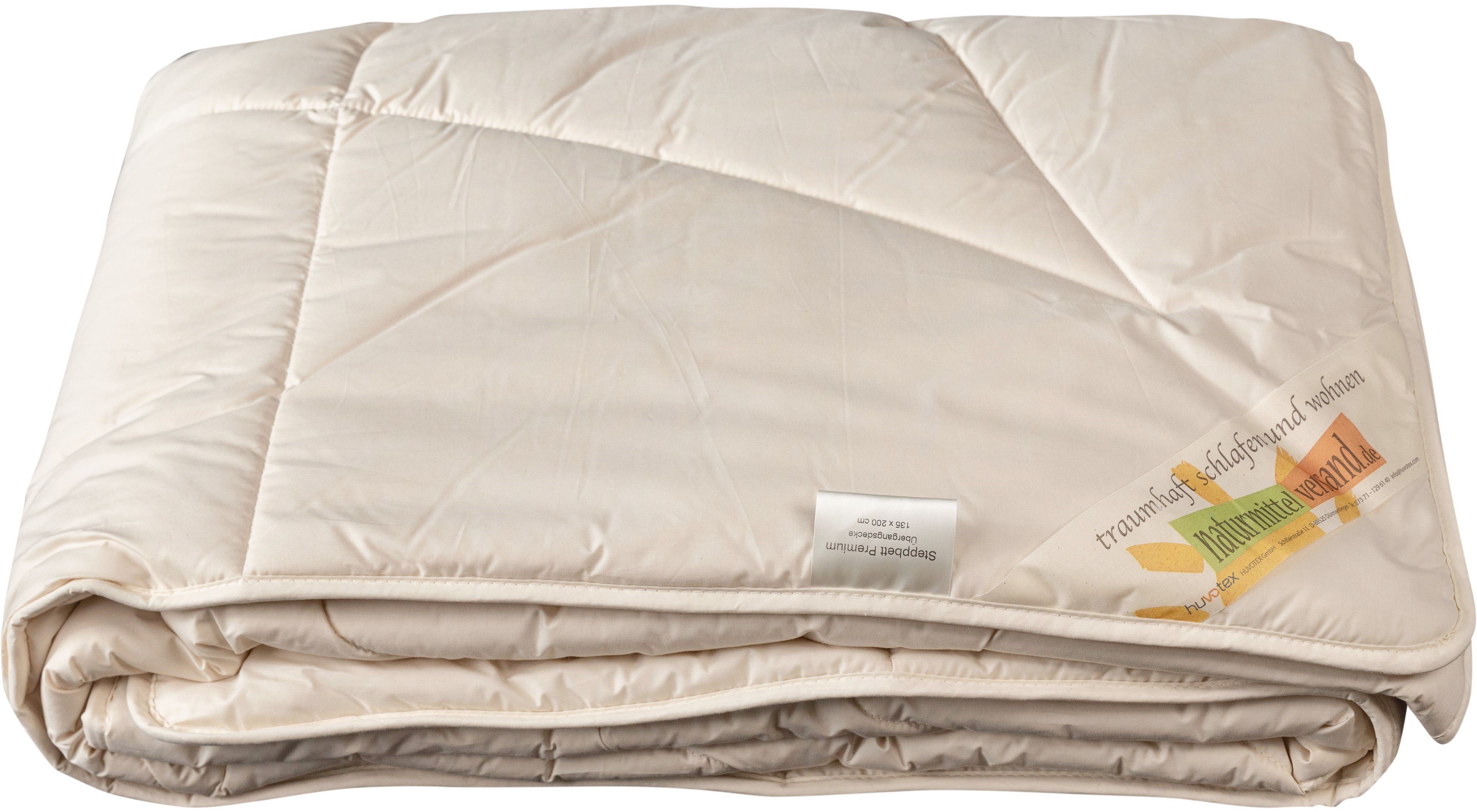 Naturfaserbettdecke, Extra leichte Bettdecke TENCEL™ Lyocell Füllung, bio Baumwolle Bezug, Naturmittelversand.de, Füllung: 100% TENCEL™ Lyocell